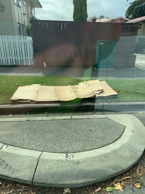 Rubbish/Recycling, a report photo