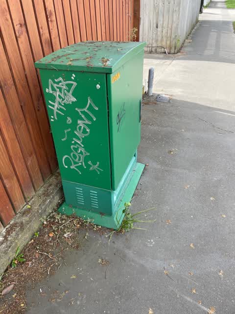 Graffiti, a report photo