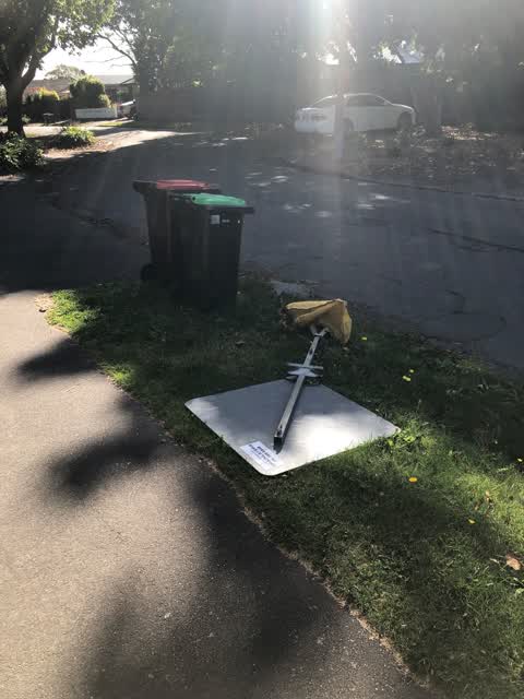 Roading/Streets, a report photo