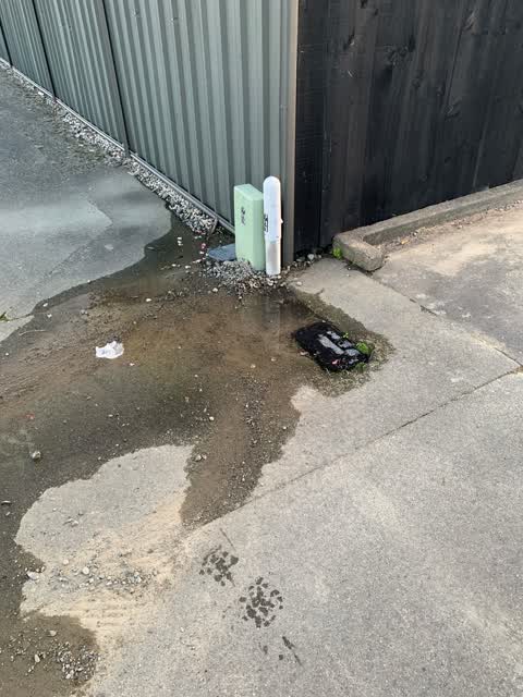 Water Leak, a report photo