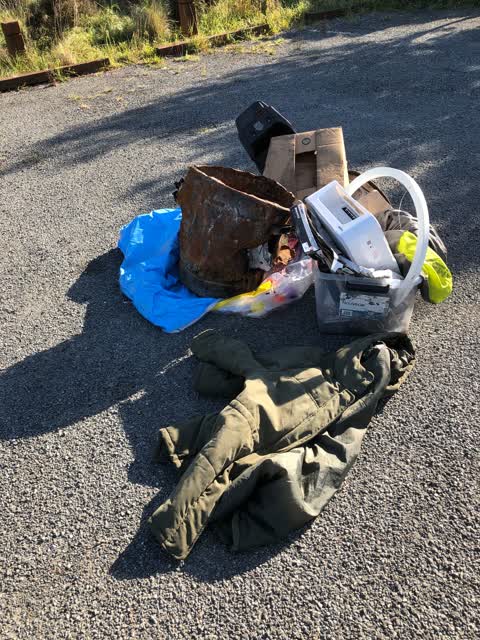 Rubbish/Recycling, a report photo