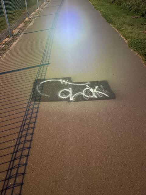 Graffiti, a report photo