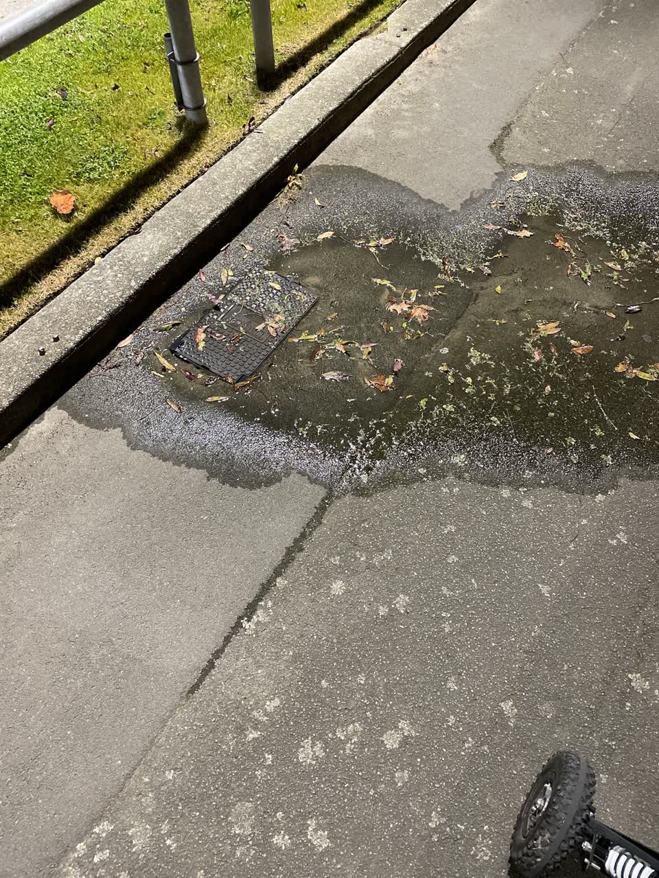 The photograph attached to this water supply report