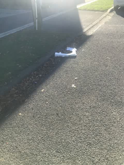 Rubbish/Recycling, a report photo