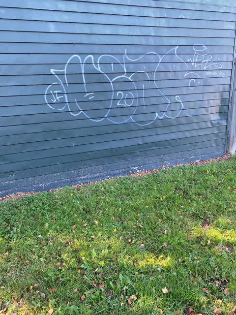 Graffiti, a report photo