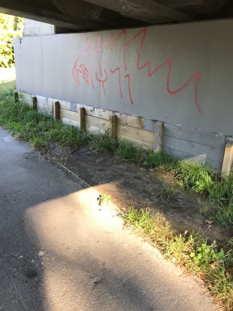 Graffiti — a report photo