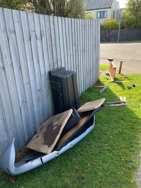 Rubbish/Recycling — a report photo