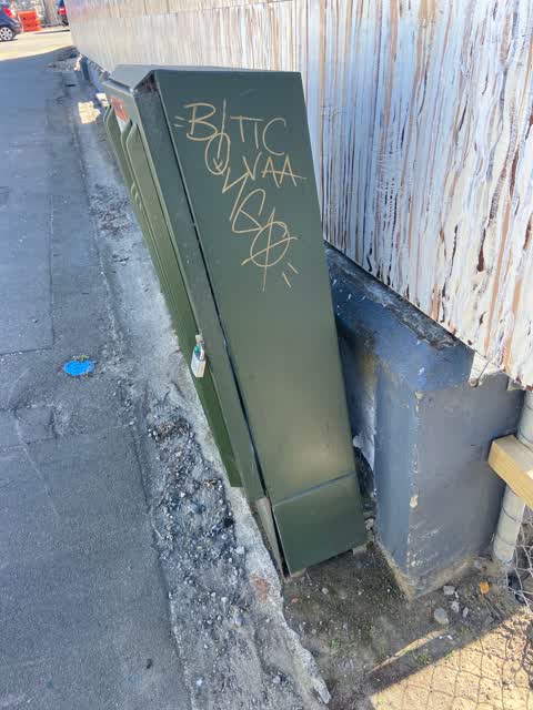 Graffiti, a report photo