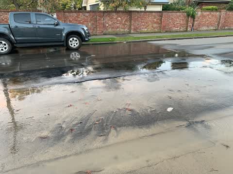 Water Leak, a report photo