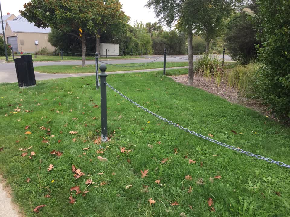 The photograph attached to this parks report