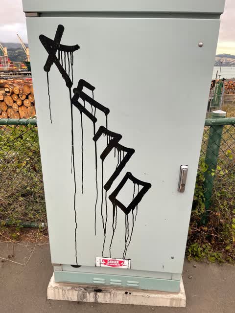 Graffiti — a report photo