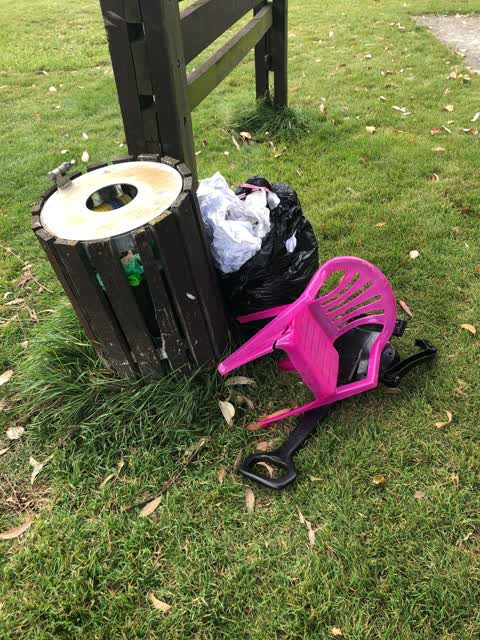 Rubbish/Recycling — a report photo