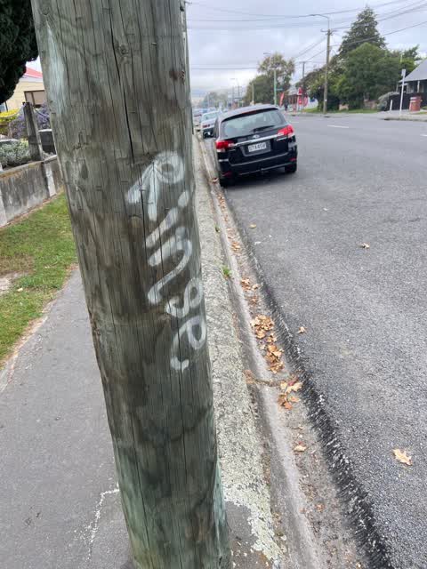 Graffiti, a report photo