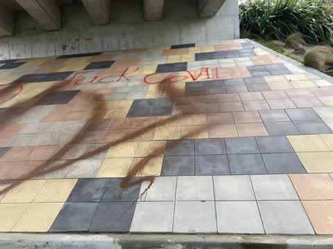Graffiti, a report photo
