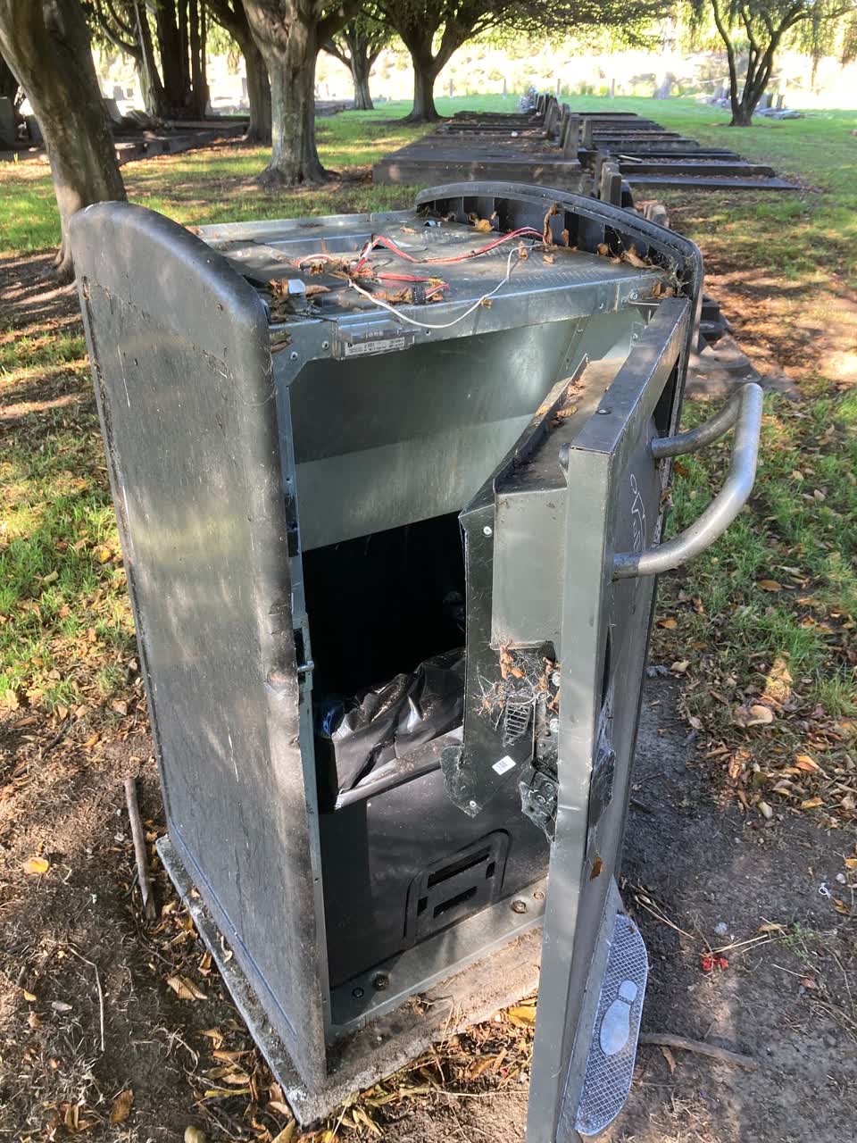 The photograph attached to this parks report