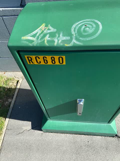Graffiti, a report photo