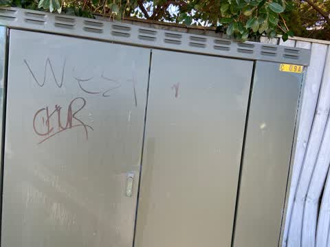 Graffiti, a report photo
