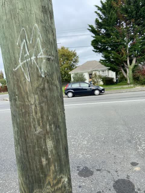 Graffiti, a report photo