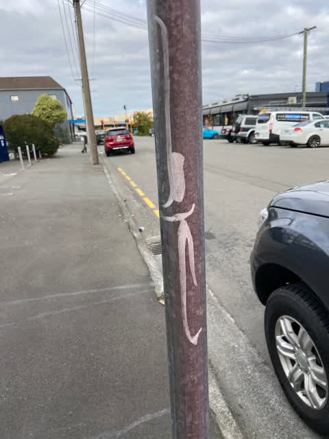 Graffiti, a report photo