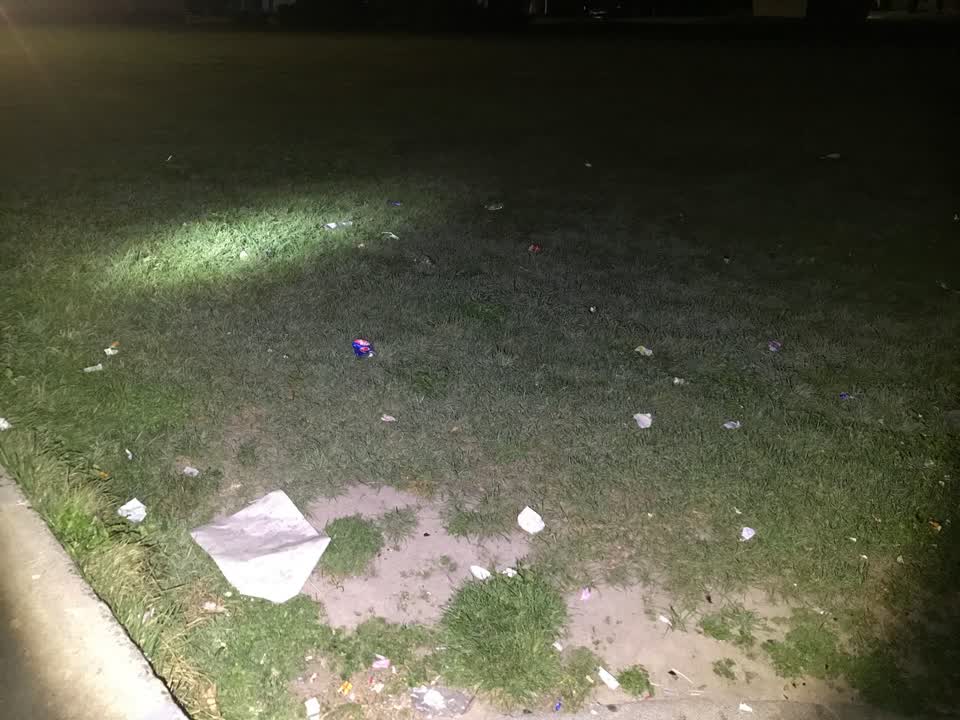 The photograph attached to this parks report