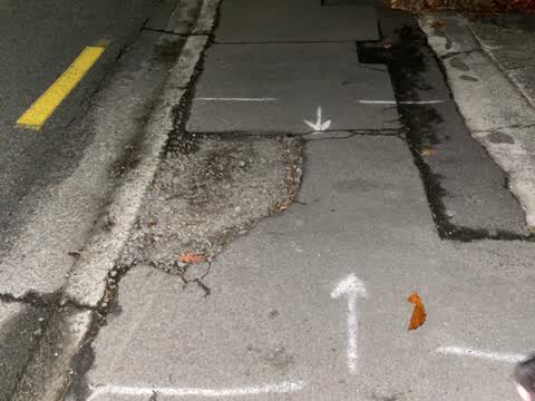 Roading/Streets, a report photo