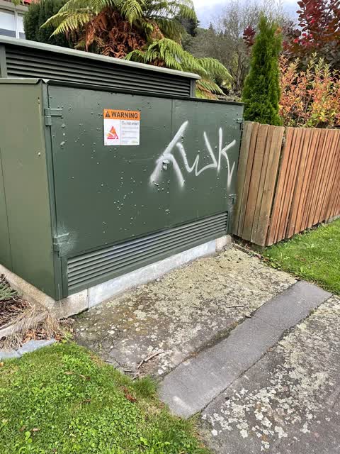 Graffiti — a report photo