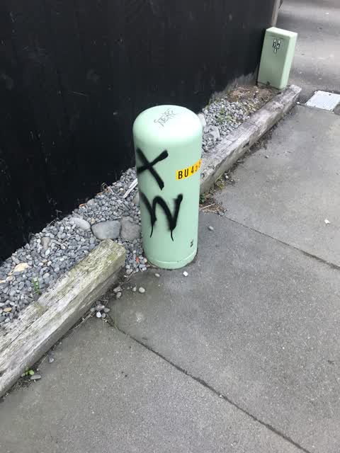 Graffiti, a report photo