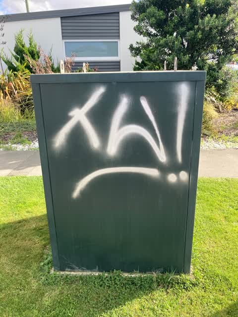 Graffiti, a report photo
