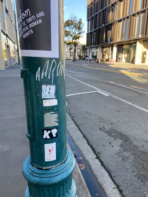 Graffiti, a report photo