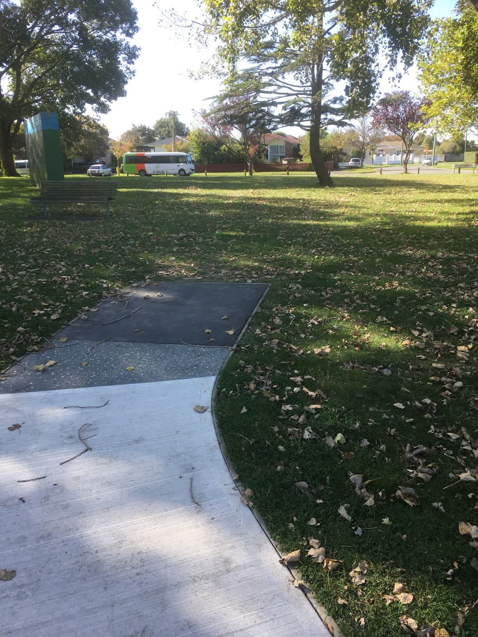 The photograph attached to this parks report