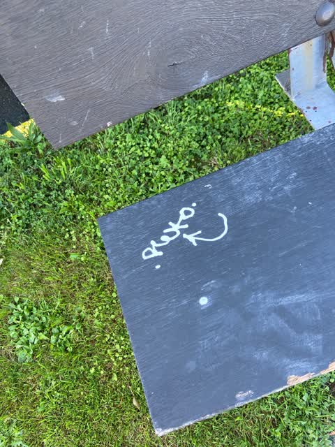 Graffiti, a report photo