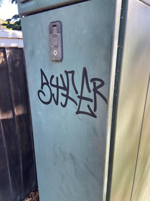 Graffiti, a report photo