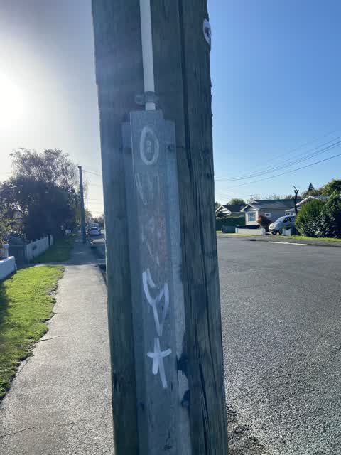 Graffiti, a report photo