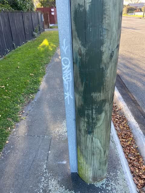 Graffiti, a report photo