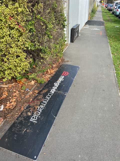 Rubbish/Recycling, a report photo