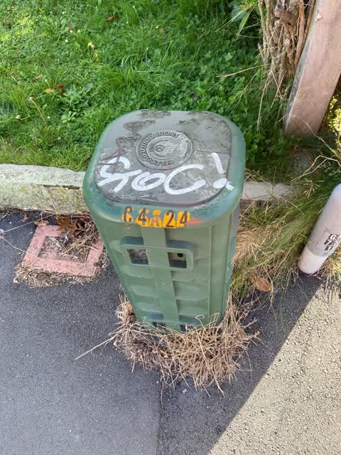 Graffiti, a report photo