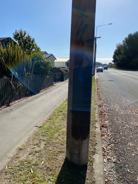 Graffiti, a report photo
