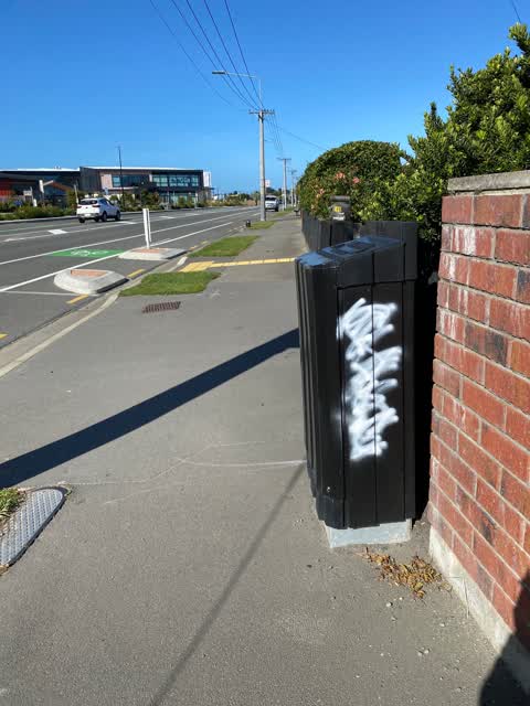 Graffiti, a report photo