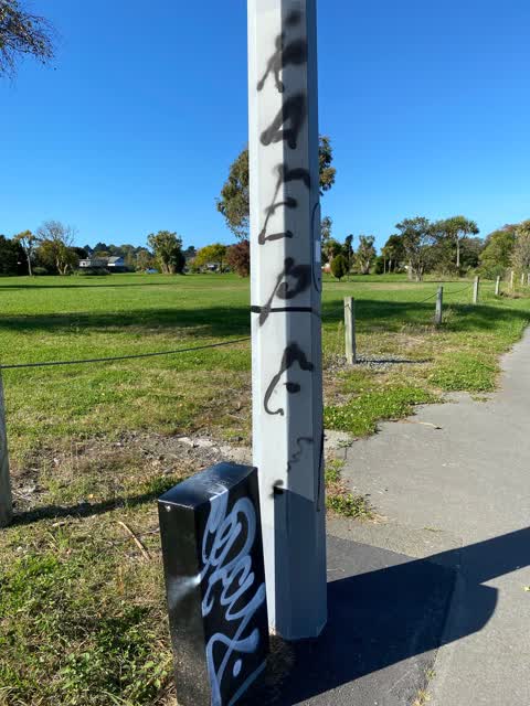 Graffiti, a report photo