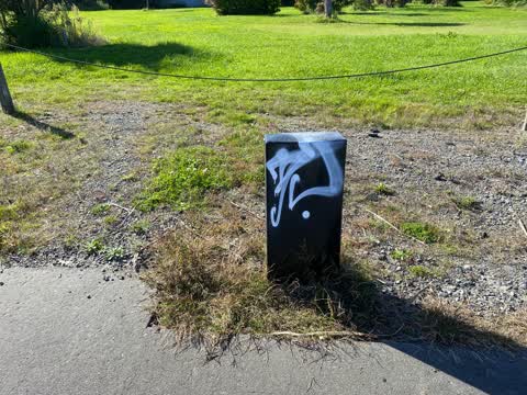 Graffiti, a report photo