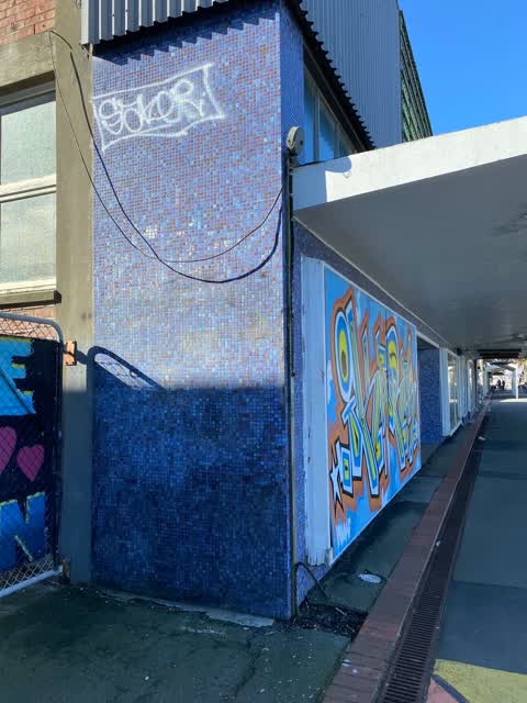 Graffiti, a report photo