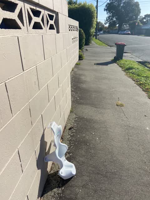 Rubbish/Recycling — a report photo