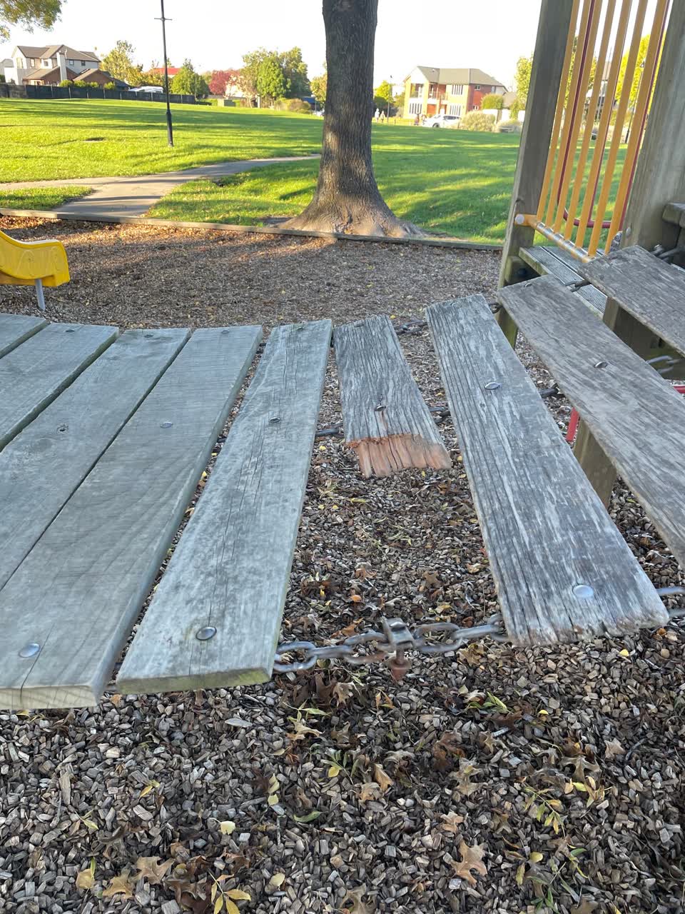 The photograph attached to this parks report