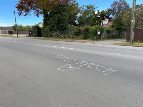 Graffiti, a report photo