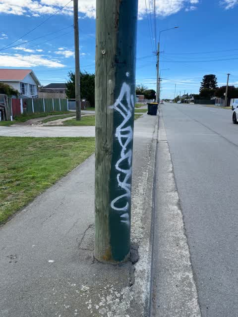 Graffiti, a report photo