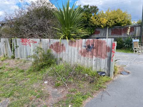 Graffiti, a report photo