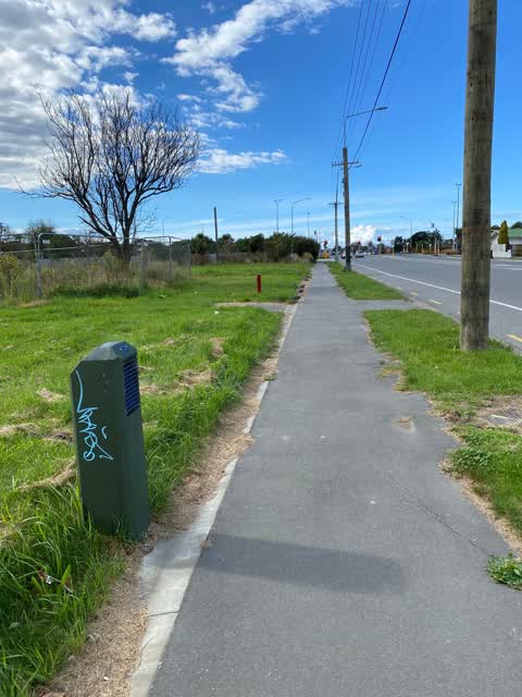 Graffiti, a report photo