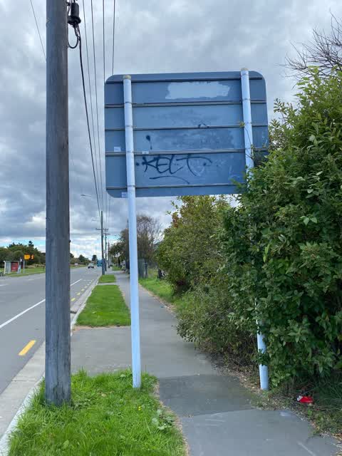 Graffiti, a report photo