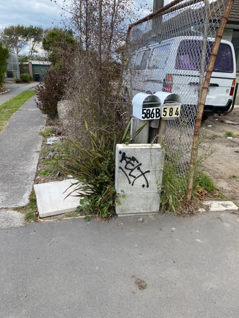 Graffiti, a report photo