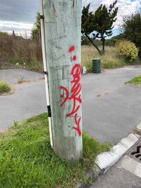 Graffiti, a report photo